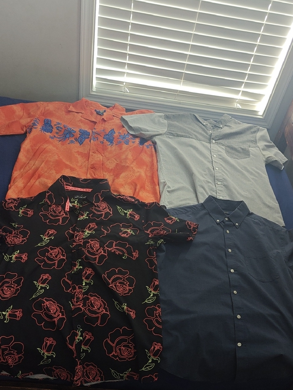 Lot Of 4 Button Up Shirts